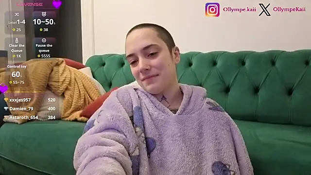 OllympeKaii online show from December 1, 2025, 7:30 pm