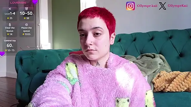 OllympeKaii online show from March 9, 2026, 3:49 pm