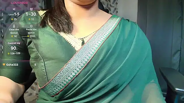  Lisha  online show from September 23, 2025, 4:21 pm