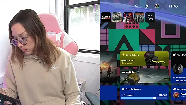 SpaceCowWhore online show from October 14, 2025, 3:46 pm