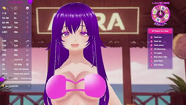 AkiraVixent online show from February 7, 2026, 4:33 pm