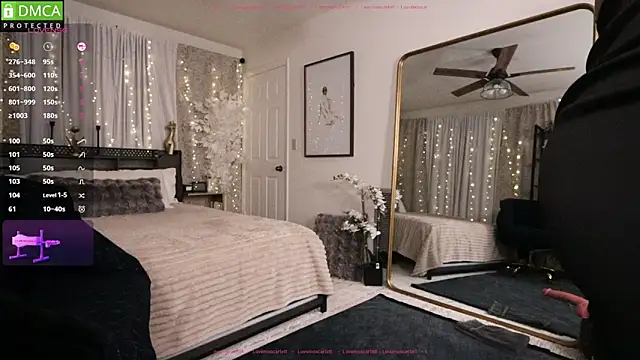 LoveMoScarlett online show from November 13, 2025, 8:24 am