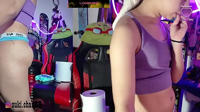 Snapshot of Sukychan_ chatting on October 12, 2025, 8:30 pm Sukychan  online show from October 12, 2025, 8:30 pm