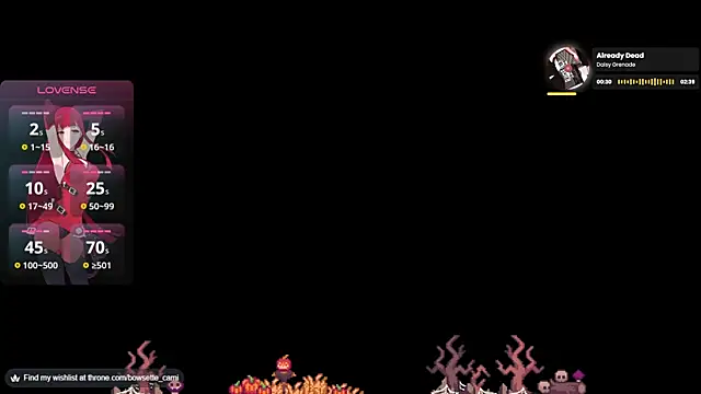 Bowsette Cami online show from October 28, 2025, 3:14 pm