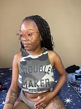 YummyMelanin117 online show from March 16, 2026, 11:47 am