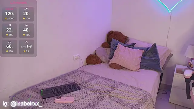 IsabelCortes online show from April 21, 2026, 2:51 am