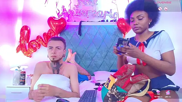 Asha zuri and adam online show from September 17, 2025, 12:40 pm