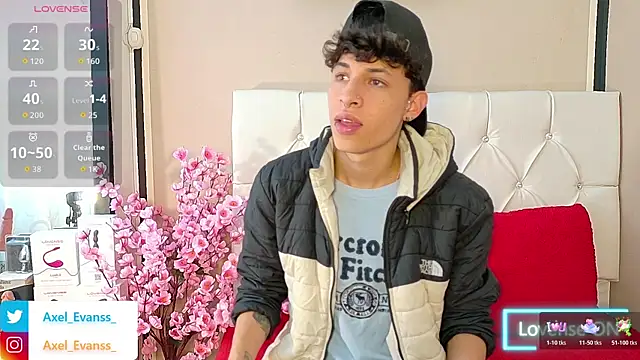 Axel  Evans online show from October 17, 2025, 12:30 pm