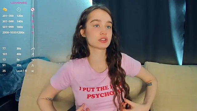 lovelyalivia online show from March 26, 2026, 8:31 am