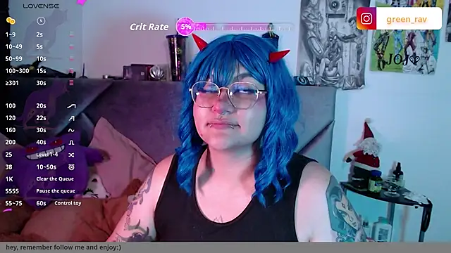 XxGreenGoodxX online show from December 14, 2025, 11:20 pm