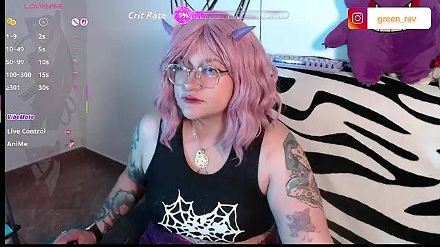 XxGreenGoodxX online show from March 11, 2026, 9:32 pm