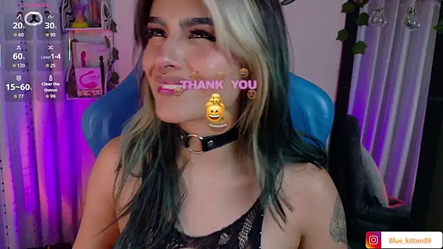 blue kitten online show from January 10, 2026, 7:10 am