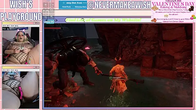 Snapshot of nevermakeawish chatting on February 12, 2026, 4:40 am nevermakeawish online show from February 12, 2026, 4:40 am