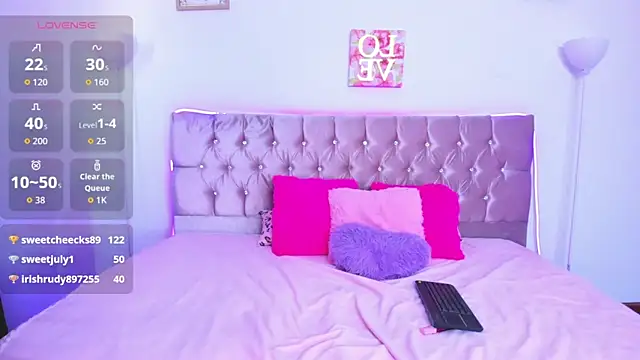 Lushy sweet online show from February 27, 2026, 6:30 pm