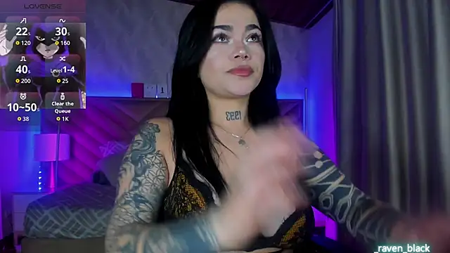  raven black online show from May 14, 2026, 11:50 am