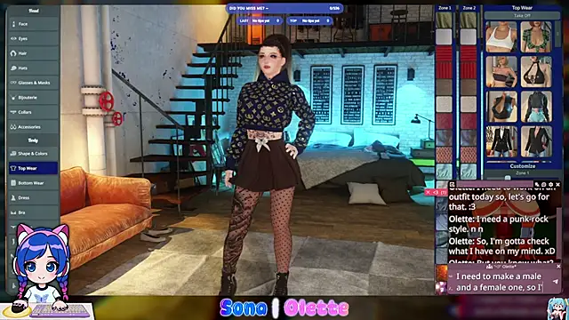 SonaBoobvelle online show from April 22, 2026, 1:23 pm