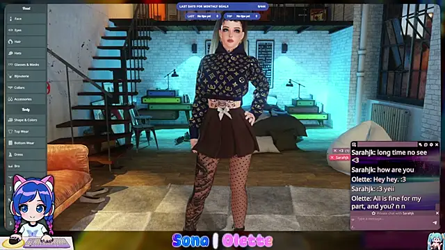 SonaBoobvelle online show from April 28, 2026, 2:22 pm