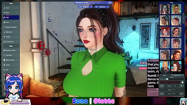 SonaBoobvelle online show from June 27, 2026, 3:06 pm