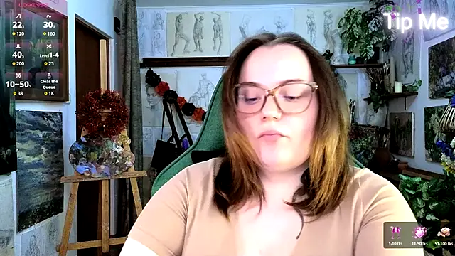 KatrinClark online show from October 20, 2025, 4:29 pm