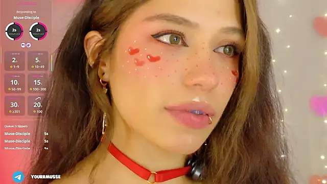 Snapshot of yourrmuse chatting on February 16, 2026, 5:47 am yourrmuse online show from February 16, 2026, 5:47 am