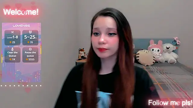 Kitten Alissa online show from April 9, 2026, 7:19 pm