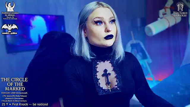 Wounded Goddess  online show from February 7, 2026, 7:34 am