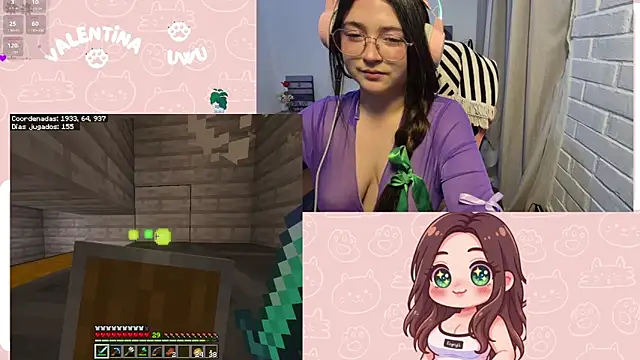 valentinauwu online show from March 13, 2026, 4:41 am