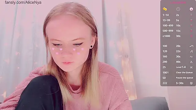 AliceNya cute online show from February 13, 2026, 5:14 am