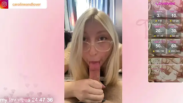 Caroline lover  online show from November 11, 2025, 11:21 am