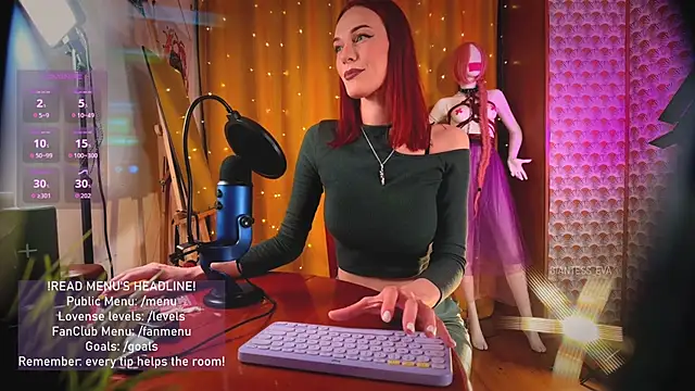 Giantess Eva online show from June 5, 2026, 9:31 pm