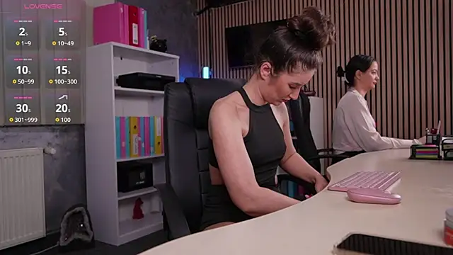 OfficeGirls online show from February 4, 2026, 7:20 pm