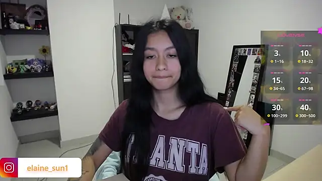 elaine sun1 online show from January 13, 2026, 3:23 am