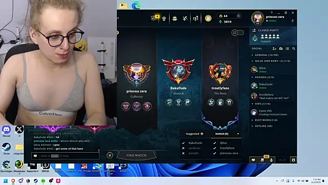 cinderellie online show from November 6, 2025, 2:12 am