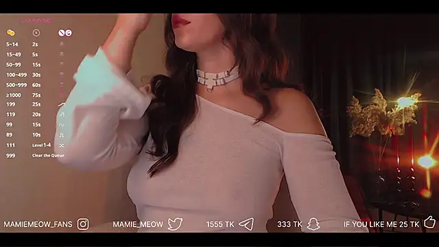 Mamiemeow online show from November 19, 2025, 5:29 am