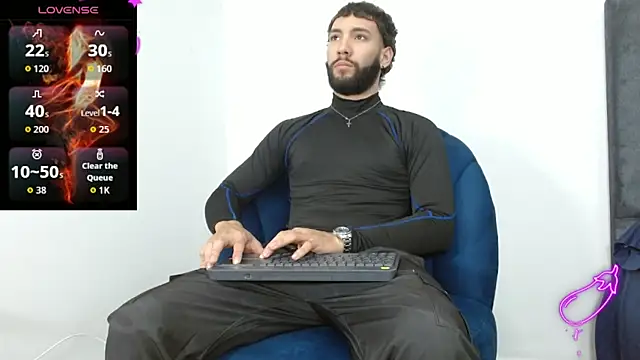 angel kyrozz online show from November 15, 2025, 7:10 pm