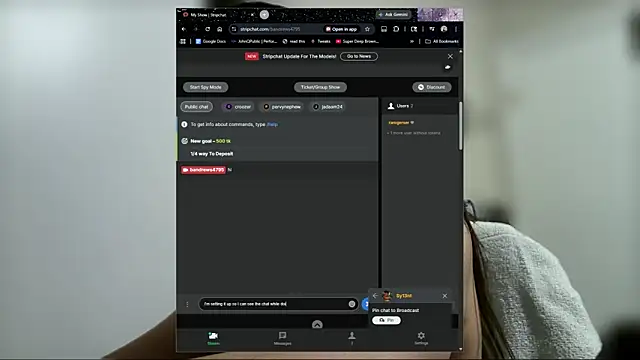 bandrews4795 online show from April 22, 2026, 7:11 am