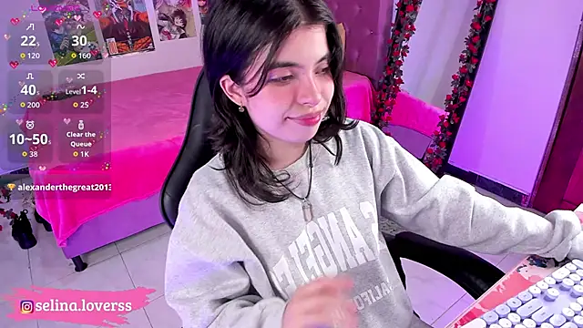 selina lovers  online show from March 24, 2026, 3:55 am