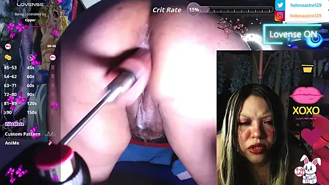 Helena Astro online show from April 11, 2026, 9:02 am