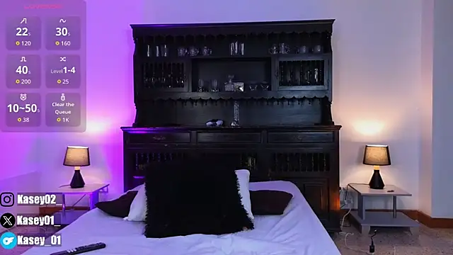 kasey  online show from February 23, 2026, 7:33 pm