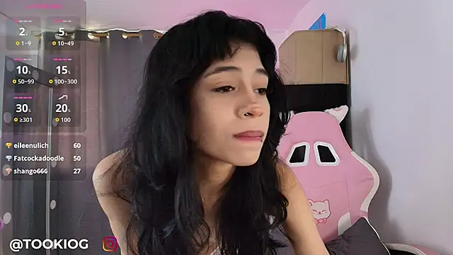TOOKIOG  online show from April 18, 2026, 7:07 pm