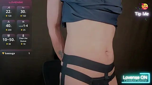 OceanCandy online show from February 25, 2026, 10:52 pm