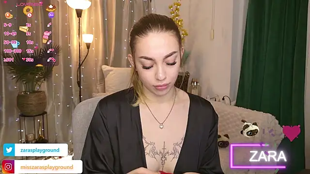 ZarasPlayground online show from April 11, 2026, 3:05 pm