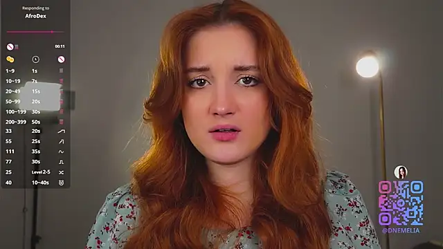 AmelieSeductress online show from December 21, 2025, 1:40 pm