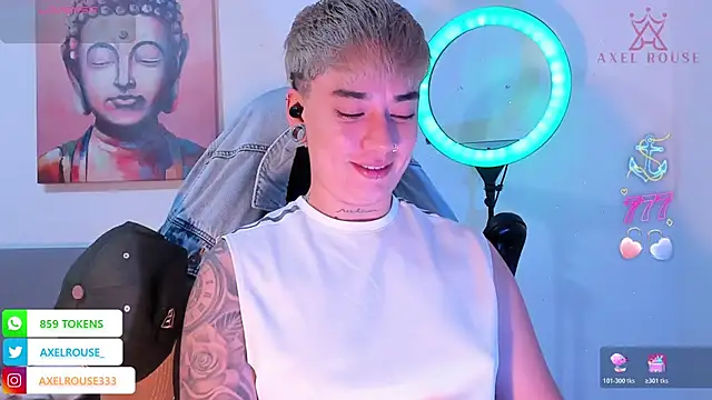 AxelRouse3 online show from February 22, 2026, 1:51 am