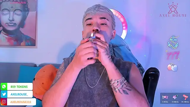 AxelRouse3 online show from March 26, 2026, 12:39 am