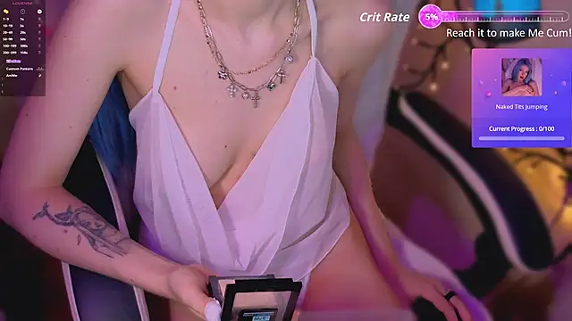 SapphireEve online show from April 23, 2026, 9:50 pm