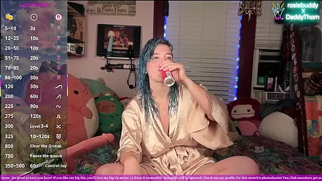 rosiebuddy online show from February 1, 2026, 1:26 am