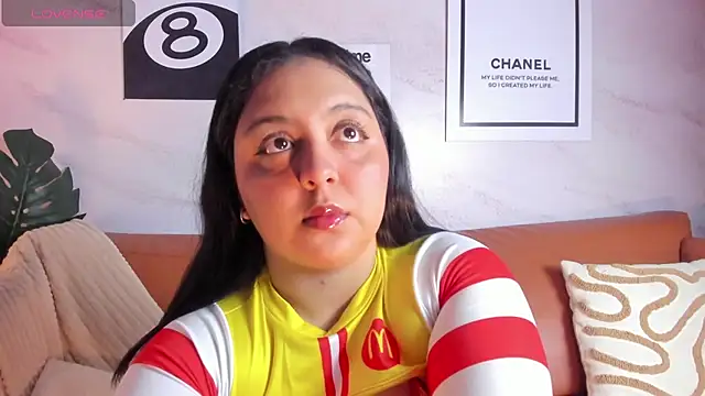 EVANGELIINE 21 online show from March 14, 2026, 7:08 pm