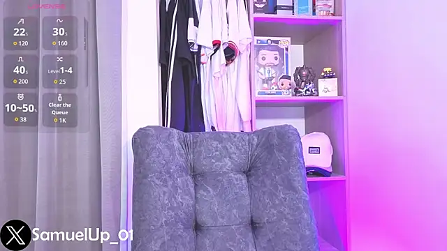 Samuel up01 online show from May 16, 2026, 6:54 am