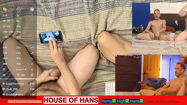 HouseOfHans online show from February 10, 2026, 8:35 pm